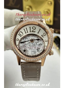 Jaeger-LeCoultre Rendez-Vous Rose Gold Super Clone Watch 