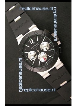 Bvlgari Diagono Titanium Japanese Automatic Replica Watch