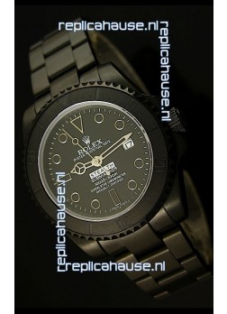 Rolex Submariner STEALTH MK IV Edition Swiss Replica Watch in PVD Strap
