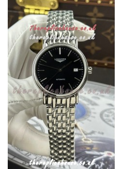 Longines Présence Automatic Black Dial 39MM Super Clone Watch 
