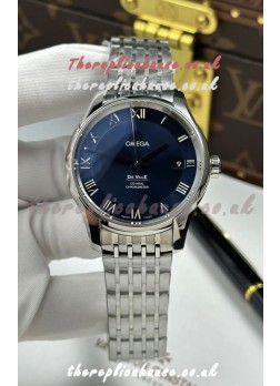 Omega De Ville Co-Axial Chronometer 41MM Blue Dial Super Clone Watch 