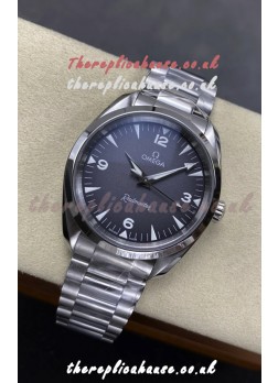 Omega Seamaster Railmaster Grey Dial Super Clone Watch 