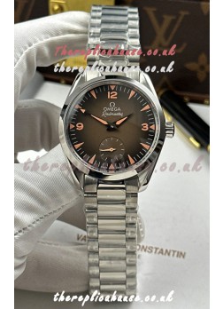 Omega Seamaster Railmaster Brown Dial Super Clone Watch 