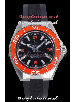 Omega Seamaster Planet Ocean Orange Bezel Rubber Strap 42MM Super Clone Watch 