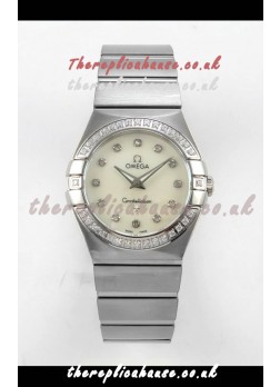 Omega Constellation 28MM Pearl Dial QUARTZ Super Clone Watch 
