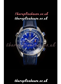 Omega Speedmaster Planet Ocean Blue Dial/Bezel Super Clone Watch 