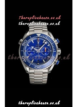 Omega Speedmaster Planet Ocean Blue Dial Super Clone Watch 