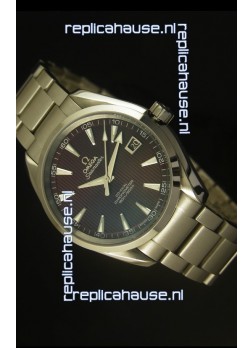 Omega Seamaster Aqua Terra Co-Axial Swiss Watch Black Dial