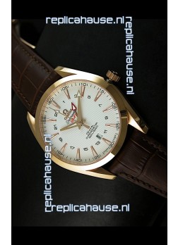 Omega Seamaster Aquaterra Annual Calender GMT Swiss Replica Watch