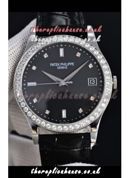 Patek Philippe Calatrava 5298 Round Diamonds Super Clone Watch 