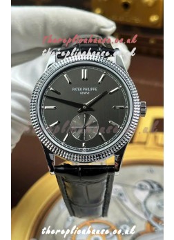 Patek Philippe Calatrava 6119G Stainless Steel Grey Dial Super Clone Watch 