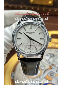 Patek Philippe Calatrava 6119G Stainless Steel White Dial Super Clone Watch 