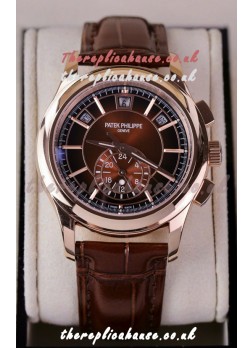 Patek Philippe 5205 Complications Moonphase Brown Dial Super Clone Watch 