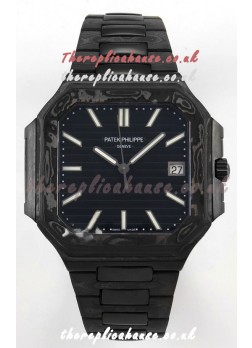 Patek Philippe Cubitus Carbon Casing Black Dial Super Clone Watch 