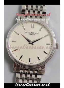 Patek Philippe Calatrava 5120G Stainless Steel White Dial Super Clone Watch 