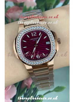Patek Philippe Nautilus 7010/1R-013 Rose Gold Super Clone Watch 