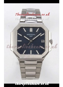 Patek Philippe Cubitus 7128 904L Steel Casing Black Dial Swiss Replica Watch