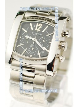 Bvlgari Assioma Japanese Quartz Watch in Black Dial