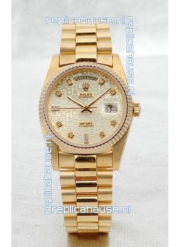 Rolex Day Date Gold Japanese Replica Watch