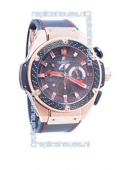 Hublot Big Bang F1 King Power Swiss Replica Rose Gold Watch