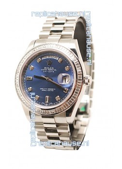 Rolex Day Date Silver Japanese Replica Watch