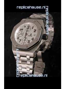 Audemars Piguet Royal Offshore in White Safari Dial - Secs hand 9 O Clock