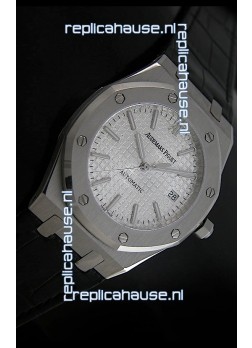 Audemars Piguet Royal Oak Watch in White Dial