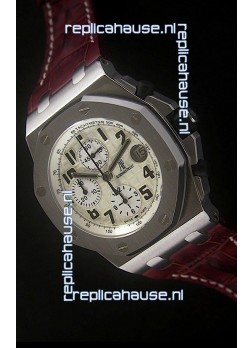 Audemars Piguet Royal Oak Watch in Off White Dial - Secs hand 12 O Clock