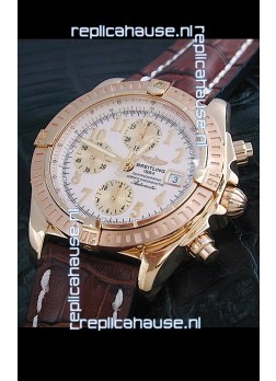 Breitling Windrider Swiss Replica Watch in White Dial