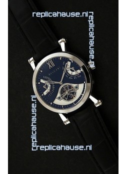 Bvlgari Sotirio Japanese Replica Automatic Watch in Blue Dial