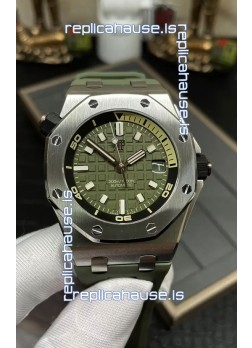 Audemars Piguet Royal Oak 1:1 Ultimate Swiss Replica Watch Green Dial Cal.4308 Movement