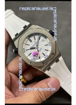 Audemars Piguet Royal Oak 1:1 Ultimate Swiss Replica Watch White Dial Cal.3120 Movement