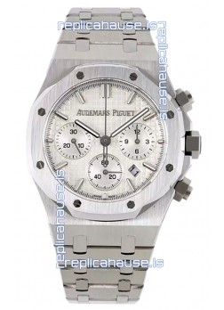 Audemars Piguet Royal Oak Chronograph 1:1 Mirror Replica - 904L Steel in White Dial 41MM