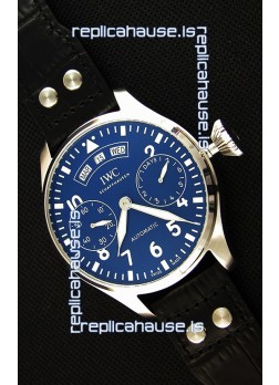 IWC Big Pilot Annual Calendar IW502702 Spitfire Blue Dial Swiss 1:1 Mirror Replica