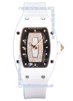Richard Mille RM007 White Ceramic Automatic Superclone Swiss Replica Watch