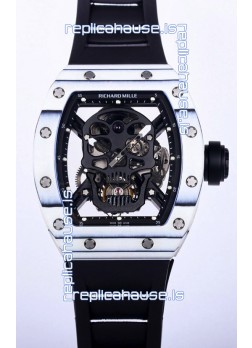 Richard Mille RM052-1 Tourbillon in White NTPT Carbon Casing - 1:1 Mirror Quality