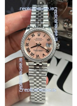 Rolex Super Clone Datejust ETA 2688 Movement 31MM Stainless Steel Case Champange Dial Watch