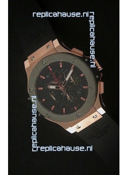 Hublot Big Bang AeroBang Swiss Watch in Pink Gold Case