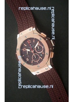 Hublot Big Bang Limited Edition Swiss Replica Red Gold Watch