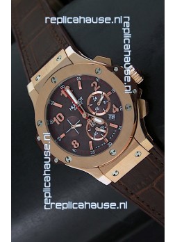 Hublot Big Bang Rose Gold Swiss Replica Watch - 1:1 Mirror Replica Watch