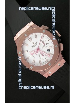 Hublot Big Bang Swiss Replica Watch in Pink Gold - 1:1 Ultimate Mirror Replica Watch