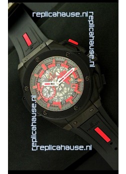 Hublot Big Bang King Power Red Devil Swiss Watch in PVD Case