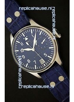 IWC Der Flieger Automatic Swiss Replica Watchin Blue