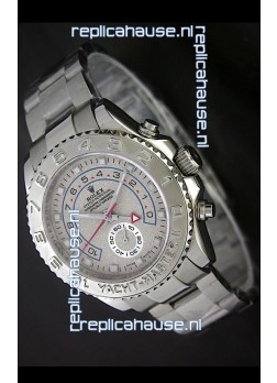 Rolex Yachtmaster II Japanese Replica Watch in Sand Grey Dial