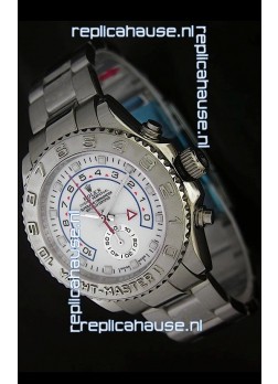 Rolex Yachtmaster II Japanese Replica Watch in White Dial