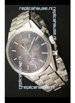 Tag Heuer Carrera Quartz Japanese Replica Watch in Brown Dial