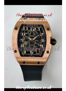 Richard Mille RM67-01 Extra-Flat Rose Gold Super Clone Watch 