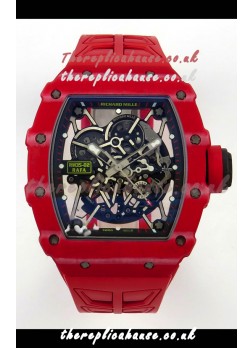 Richard Mille RM035-02 Red NTPT FREE SPRUNG MVMNT Super Clone Watch