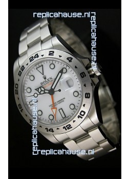 Rolex Replica Explorer II Swiss Replica Watch - SuperLuminous Hour Markers 42MM 