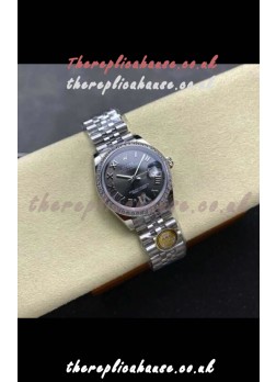 Rolex Super Clone Datejust 31MM Grey Dial Jubilee Super Clone Watch